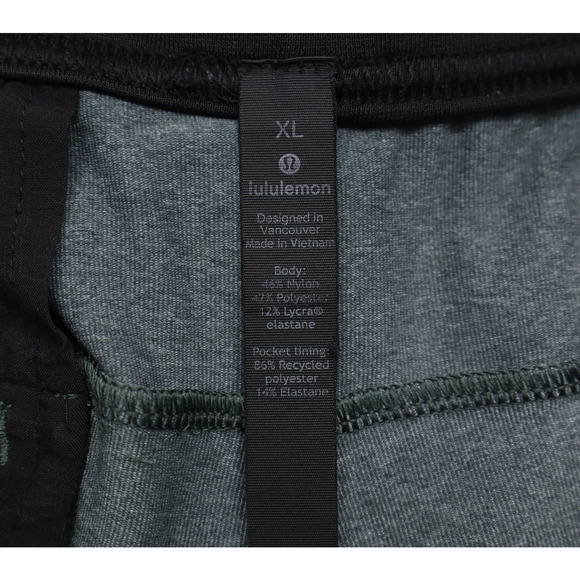 Lululemon Men's Discipline Athletic Casual Rec Pats Heathered Gray Sz XL - Picture 4 of 6